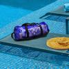 Cylinder Mesh Beach Bag: Portable Tote, Crossbody, Travel Wash Bag for Fitness & Swimming