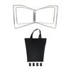 Camping Gear Stabilizers Base for Case Stainless Steel Construction Folding Design Includes Nonslip Pad Travel Friendly