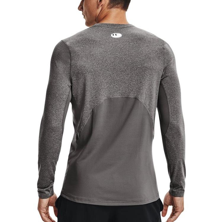 Under Armour ColdGear Long Sleeved T Shirt Men's Gray 1366068-020