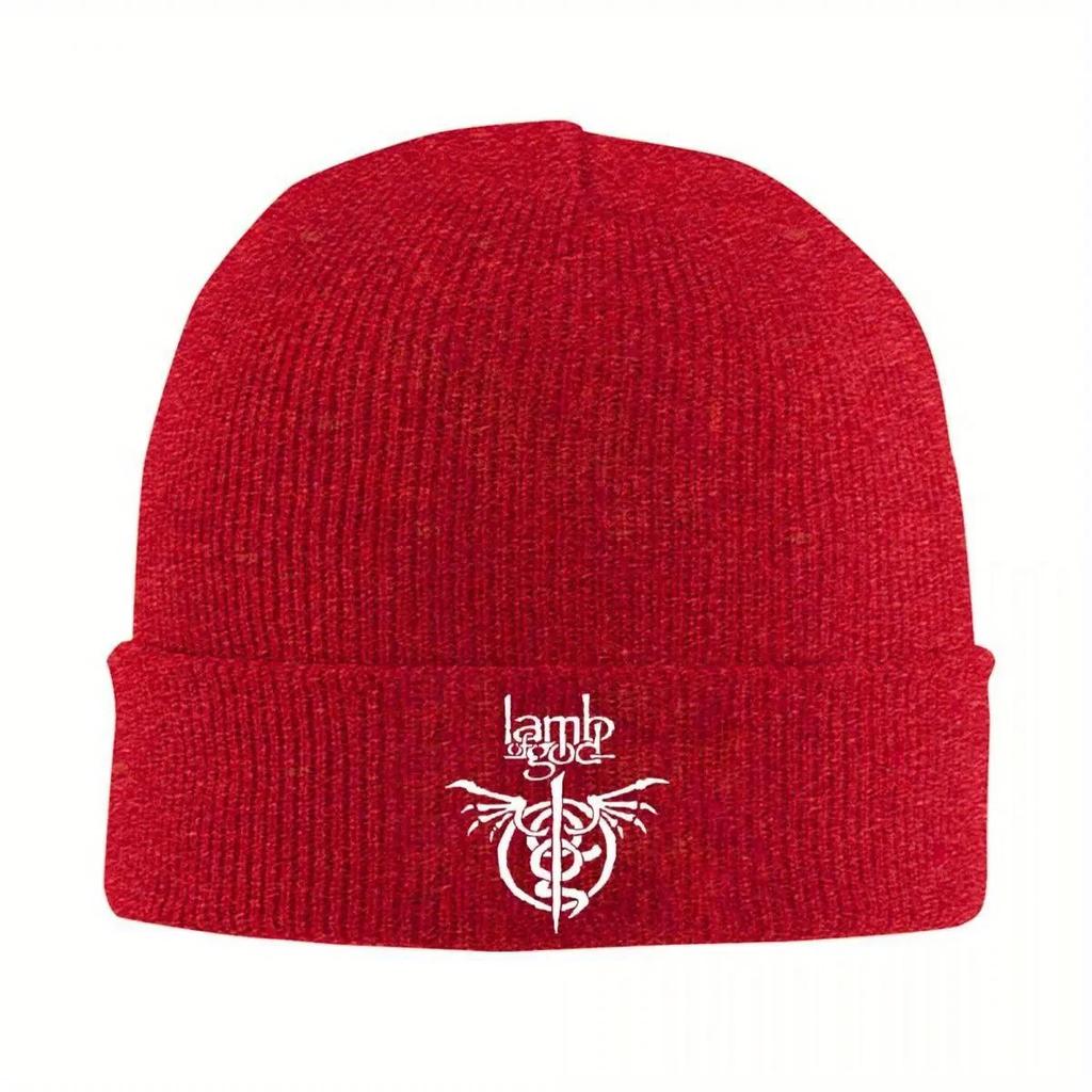 Lamb Of God Bonnet Hats rock Beanie Hats Design Knitted Hat Autumn Winter Funny Unisex Adult Kpop Head Wrap Cap
