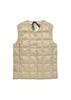 TAION Button Inner Down Vest Women's V-Neck (TAION-W001)