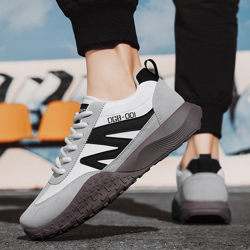 

Soft-soled comfortable retro Dexun shoes 2025 spring new casual versatile leather sports shoes jogging outdoor trendy shoes 39