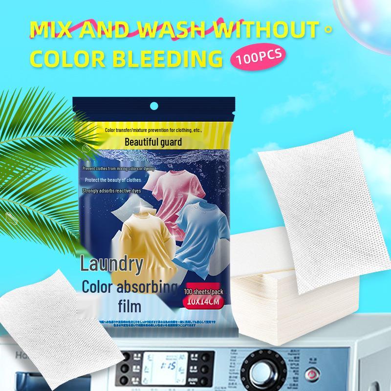 Color Lock Sheets: Anti-Bleeding, Non-Dyeing, Mixed Wash Laundry Separators