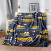 1 Stück Traktor-Druck Leichte Flanelldecke, Bequeme und Warme Decke, Für Sofa, Bett und Couch, Büro, Geeignet als Geschenkdecke