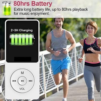 Small Multimedia Player with Bluetooths Connectivity Recording Function External Speaker Support Memory Card Slot and Extended Playstime
