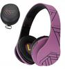 Auriculares Inalámbricos PowerLocus NegroMorado BLUETOOTH / microSD / FM