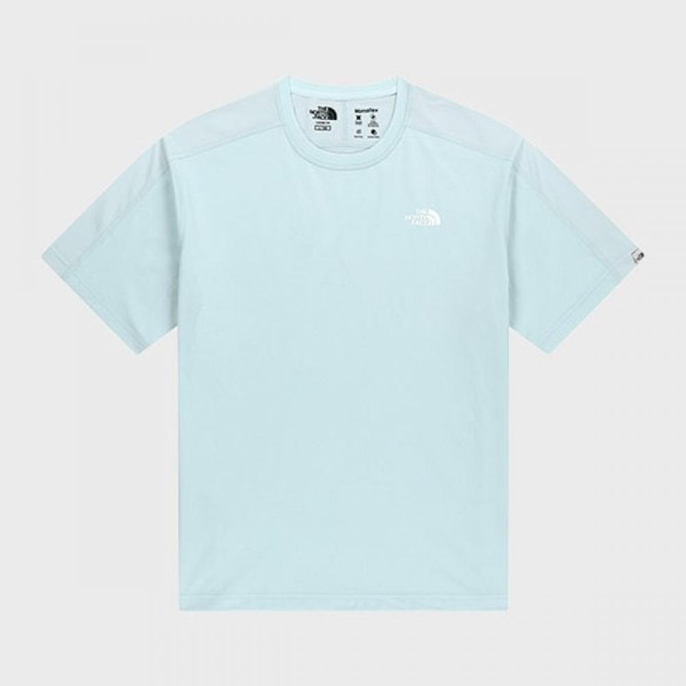The North Face Hybrid Waffle Short Sleeve Round Tee White Label Lbl