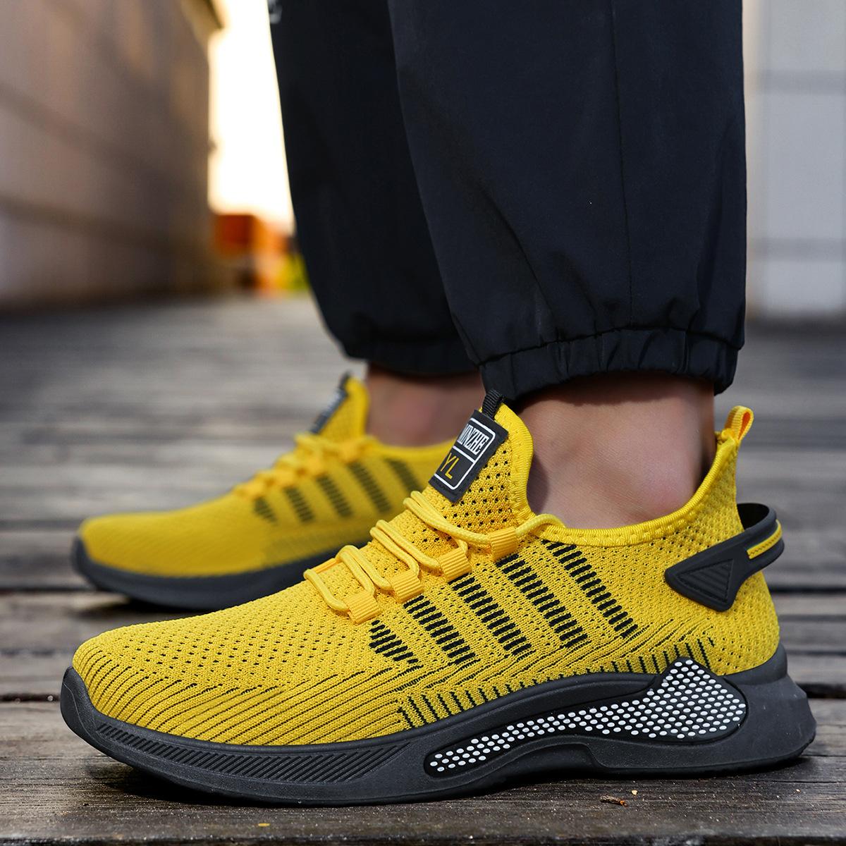 

New casual shoes men s fashion shoes men s lace-up running shoes outdoor sports shoes men 44