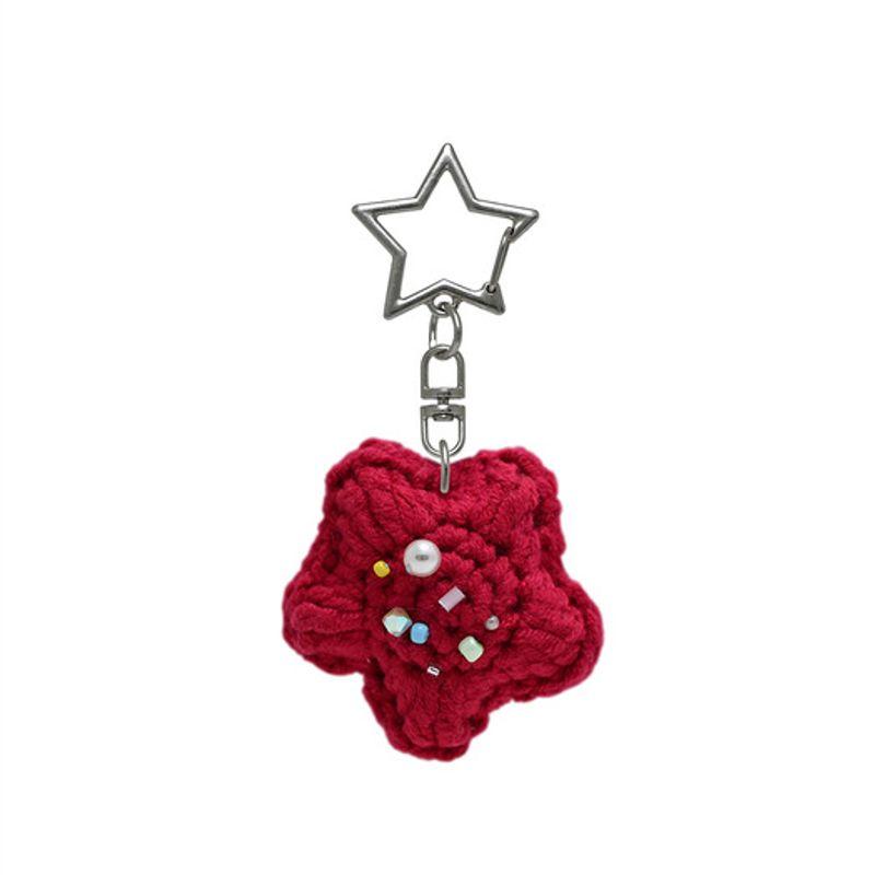 

oooho Lucky Star Key Ring ver 2 - Red Red