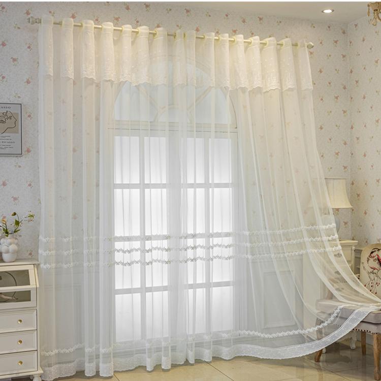 

Жаккардовые кружевные вышитые шторы, готовые песочные шторы, идеально подходят для гостиной, балкона, кабинета, спальни, домашнего офиса, столовой 150*270CM