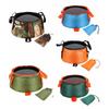 Wash Basin Folding Washing Basin Pot Waterproof Collapsible Bucket  for Outdoor Hiking