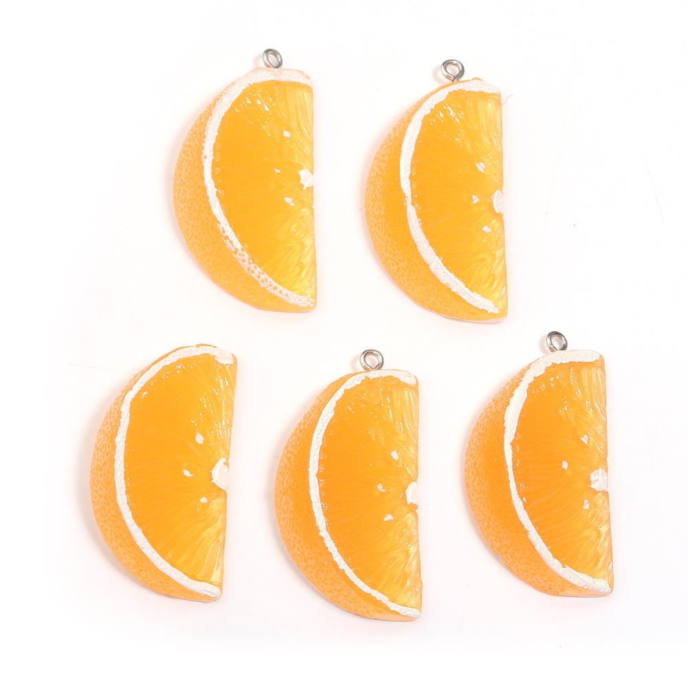 5pcs/lot Fruit Series Acrylic Pendants Colorful Apple Grape Banana Shaped Charms For DIY Earrings Necklace Jewelry Accessories