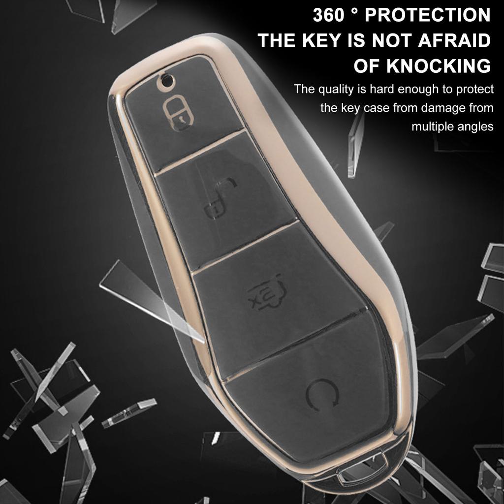 For BYD ATTO 3 Key Case Silicone Key Fashion Key Case Cute Key Case Atto3 Key Case For BYD Key