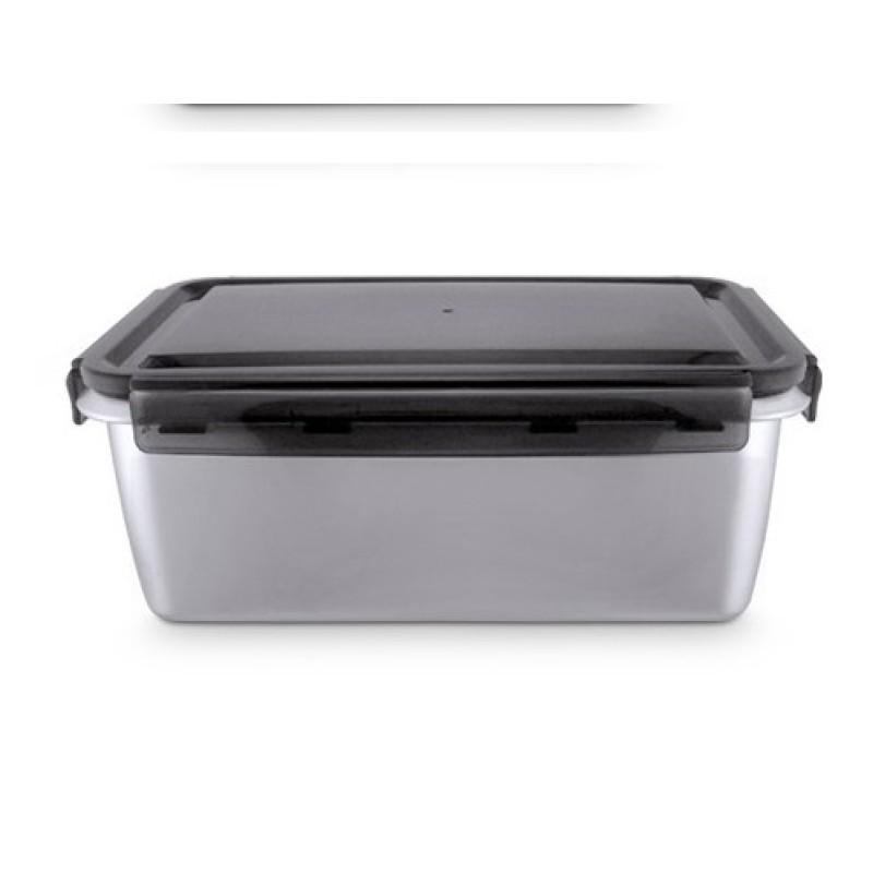 

Ланч-бокс из нержавеющей стали Контейнер для хранения продуктов питания Bento Crisper с крышкой 1400ml