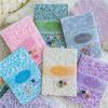 Momo Romance Series Salt-Based Lace Grid Journal DIY Paper Decoration
