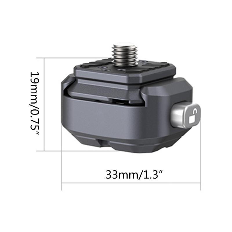 Quick Setups Kit Quick Release Tripods Mount for 2564 F22 Action Camera Flexible Collocation Mount