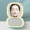 Dual-Sided LED Makeup Mirror: Rechargeable, 5X Magnification, Portable, Foldable, Customizable