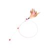 Wire Colored Steel Feather Cat Toy Toy Toy Gift Bell Cat Toy Pet Supplies