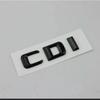 Letras Cromadas Pretas ABS 3D Para Porta-malas de Carro Mercedes Benz A B C E GLK CLS ML 320 220 250 280 CDI Emblema Logo Adesivo Acessórios