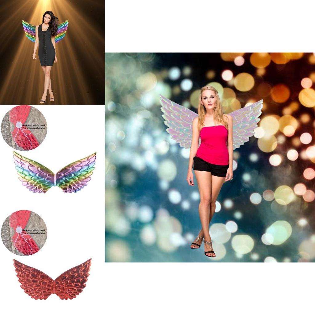 Colorful Wings Butterfly Wings For Costume Party Elf Wings Unicorn Wings