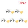 1-5PCS Aluminum Alloy Window Lock Stopper Sliding Window Anti-theft lock Window Sliding Door Baby Kids Child Safety Doors Lock