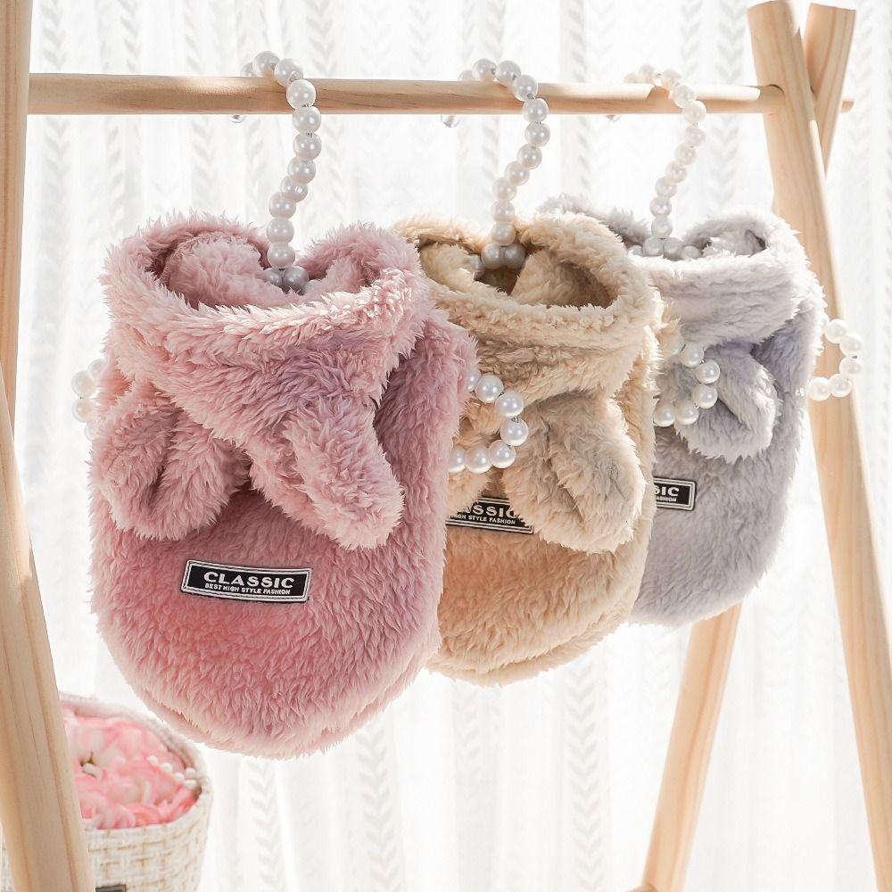 Autumn Winter Pet Puppy Cat Clothes Plush Jacket Fashion Coat