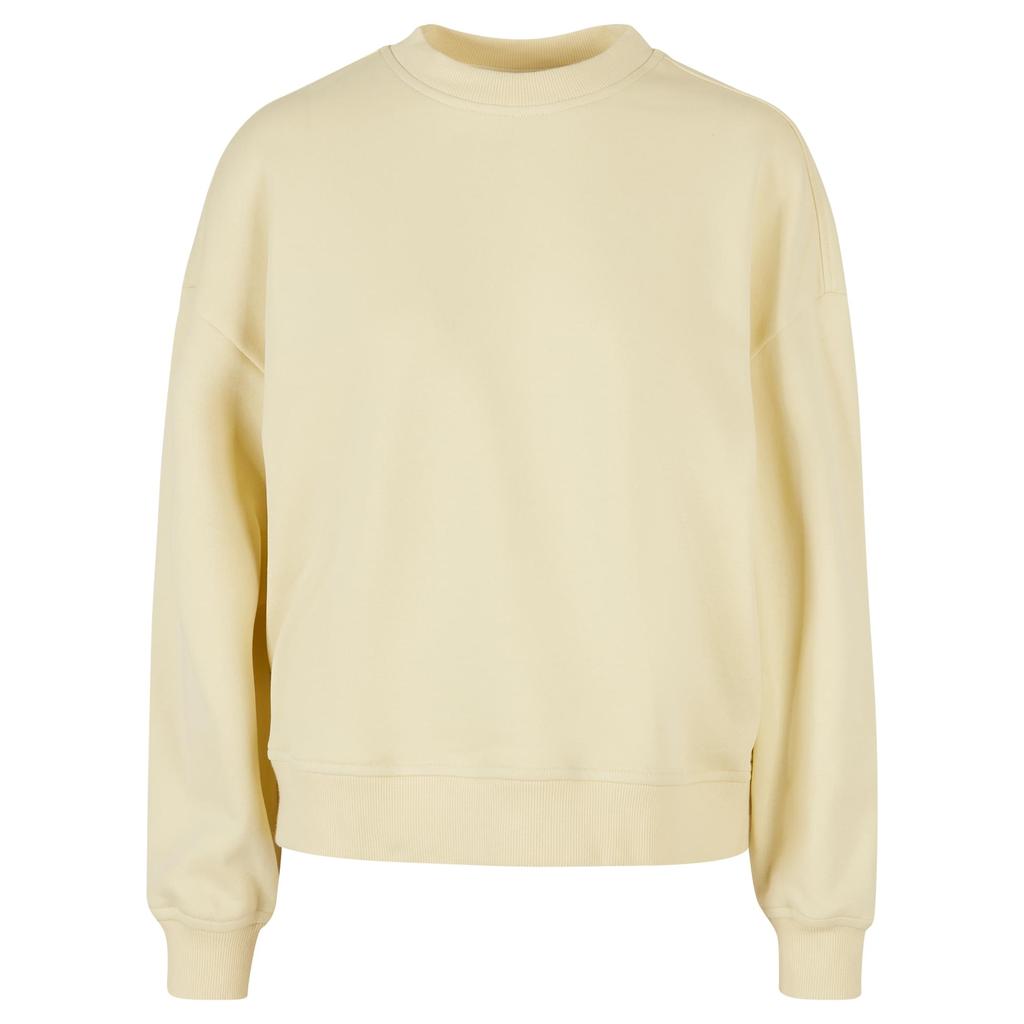 Build Your Brand Womens/Ladies Crew Neck Oversized Sweatshirt