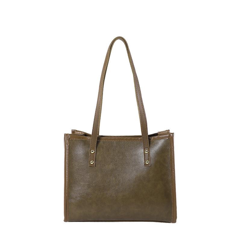 

Fashionable Large Tote Bag For Women In Black And Brown Vintage Stylish Design