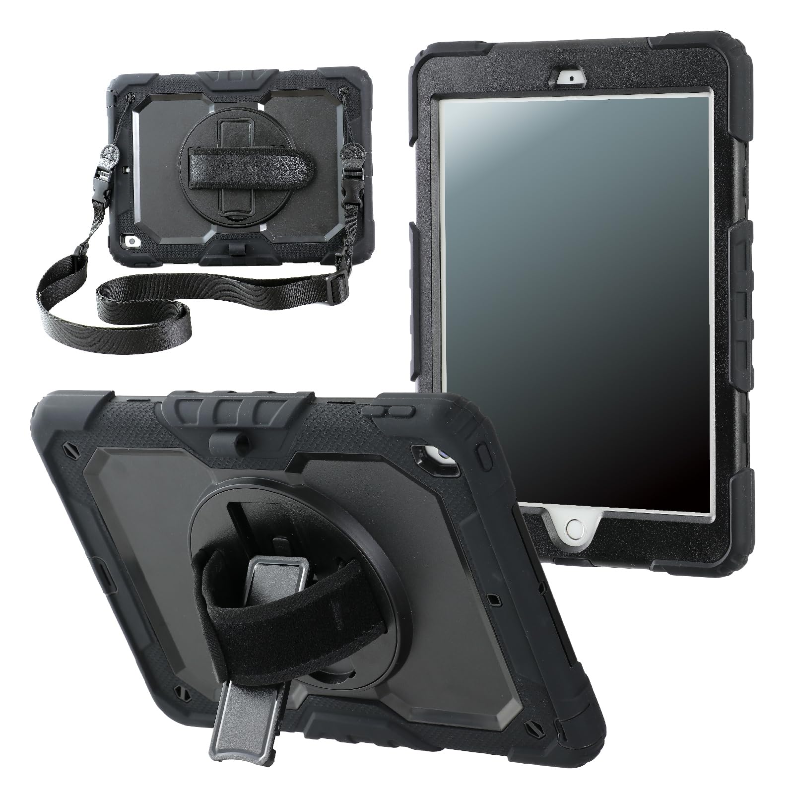 

Artec Multifunctional Case for iPad 10.2 (91697) - Compatible with 7th, 8th, 9th, and 10.2-inch iPads - Includes Stylus Pen Storage and Hand Strap