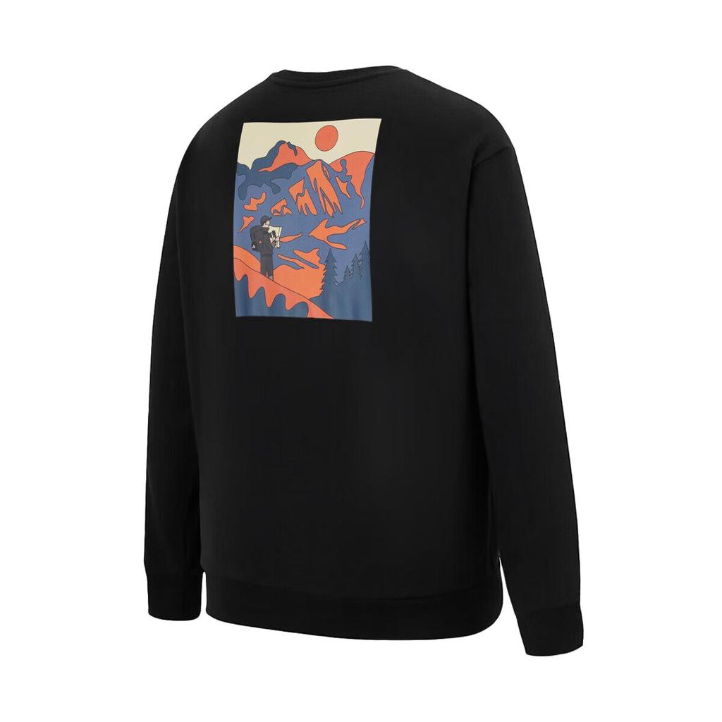 Adidas Loose Warm Breathable Crew Neck Pullover Long Sleeve Sweatshirt Men Sweatshirt JM6502