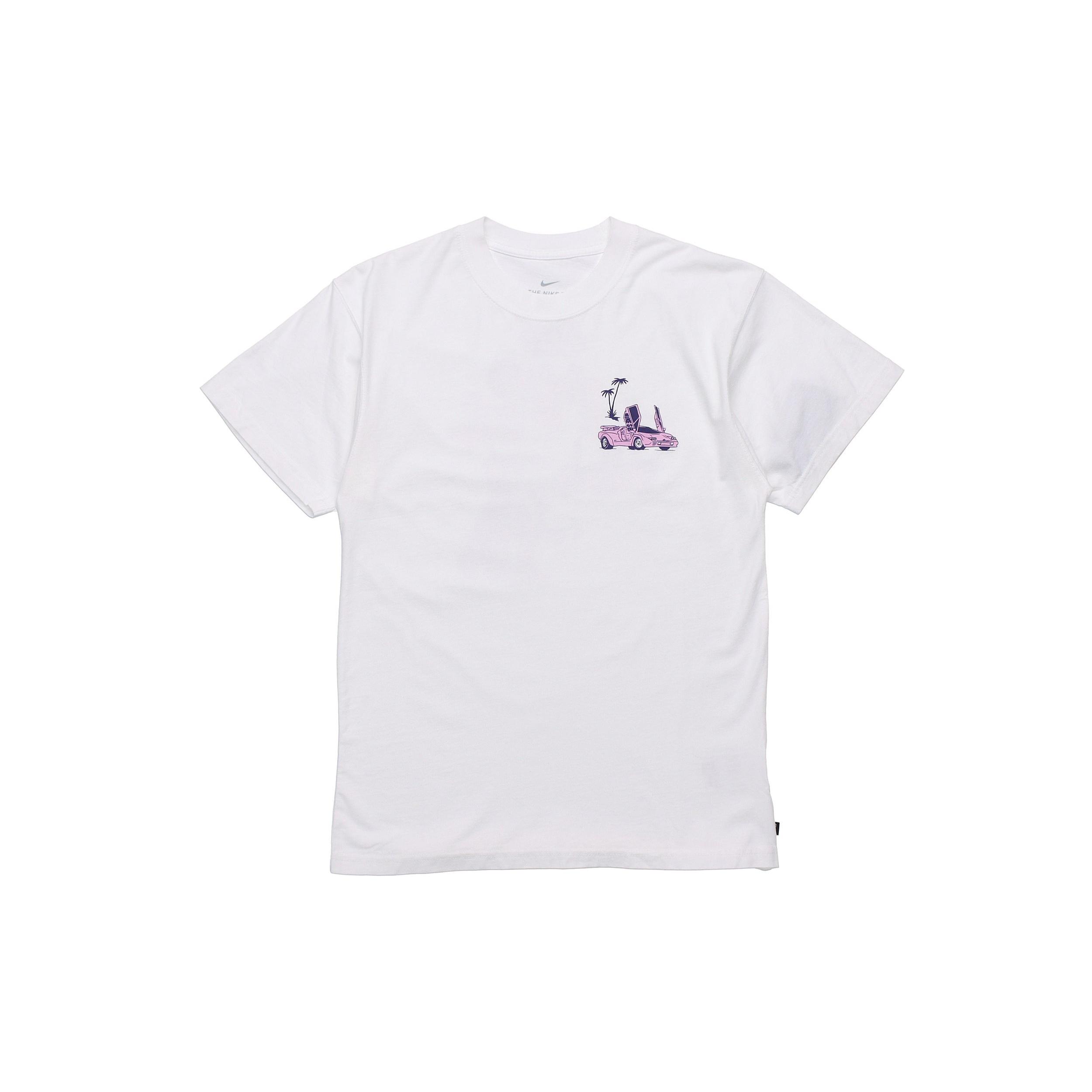 Nike Printing Skateboard Short Sleeve White Men s CW1479-100 XXL