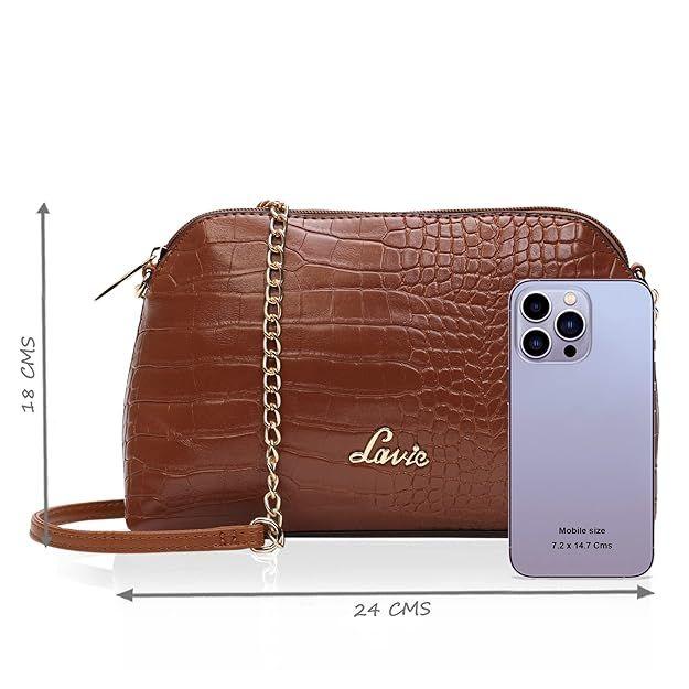 Dámská lesklá taška Hemi Dome Sling Bag | Dámská kabelka do kabelky