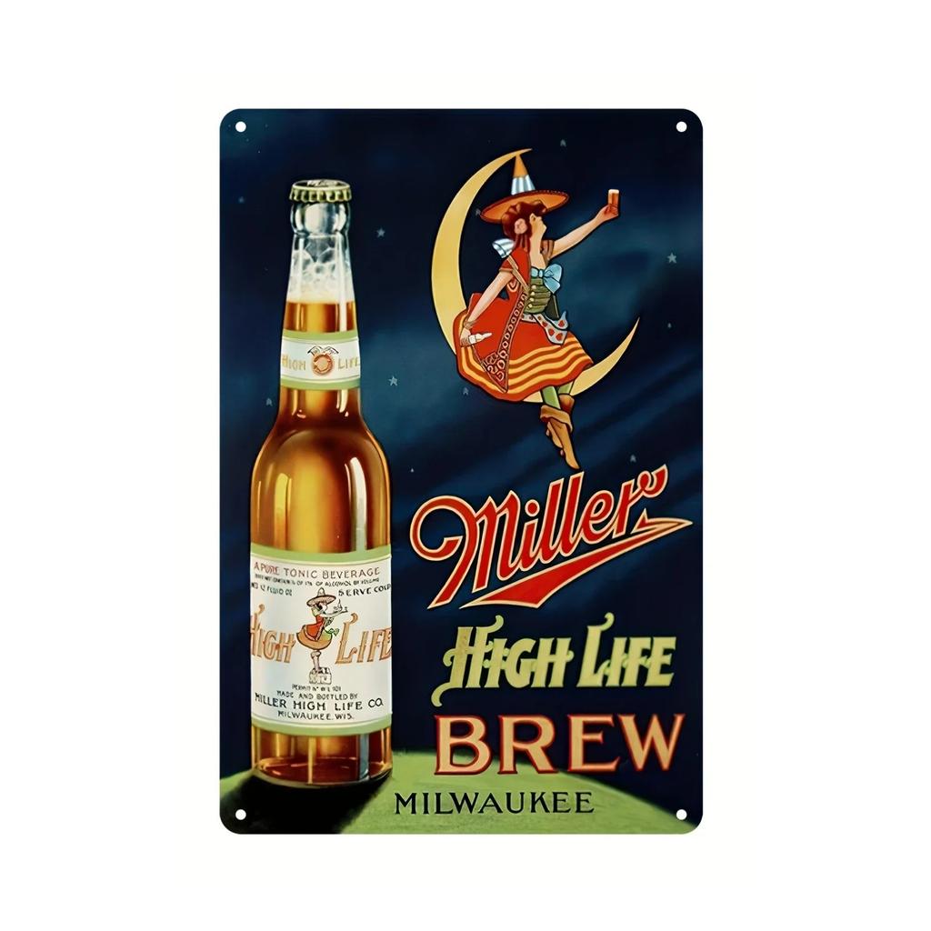 Vintage Beer Brand Metal Sign Plaque Metal Tin Sign Poster Decoration For Workshop Pub Kitchen Club Man Cave Bar Home Wall Decor