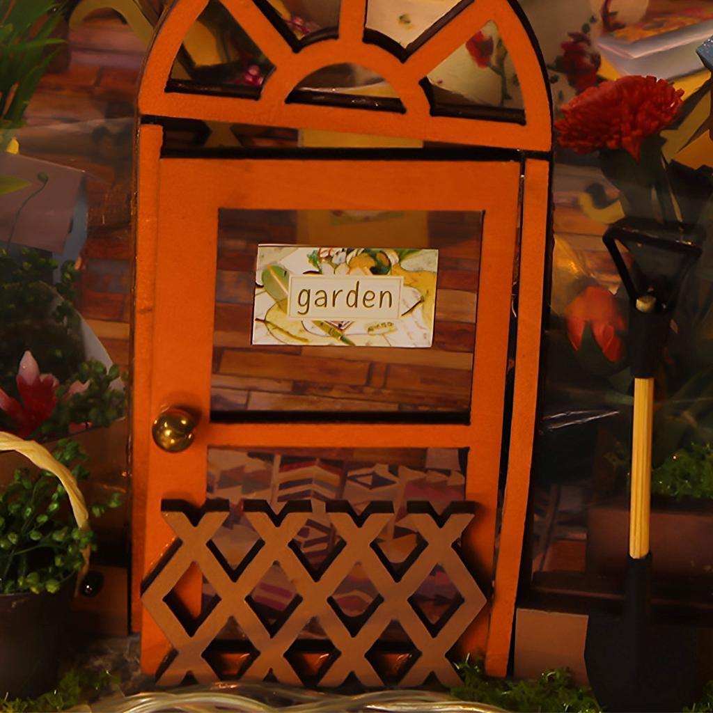 DIY-Miniaturhaus-Bausatz mit LED-Licht, kreatives Puppenhausmodell mit Möbeln, 3D-Miniatur-Puppenhaus für Erwachsene, handgefertigte Geschenke