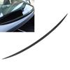 Trunk Rain Water Deflector Window Spoiler Carbon Fiber Style Replacement for Tesla Model 3 2017 2021