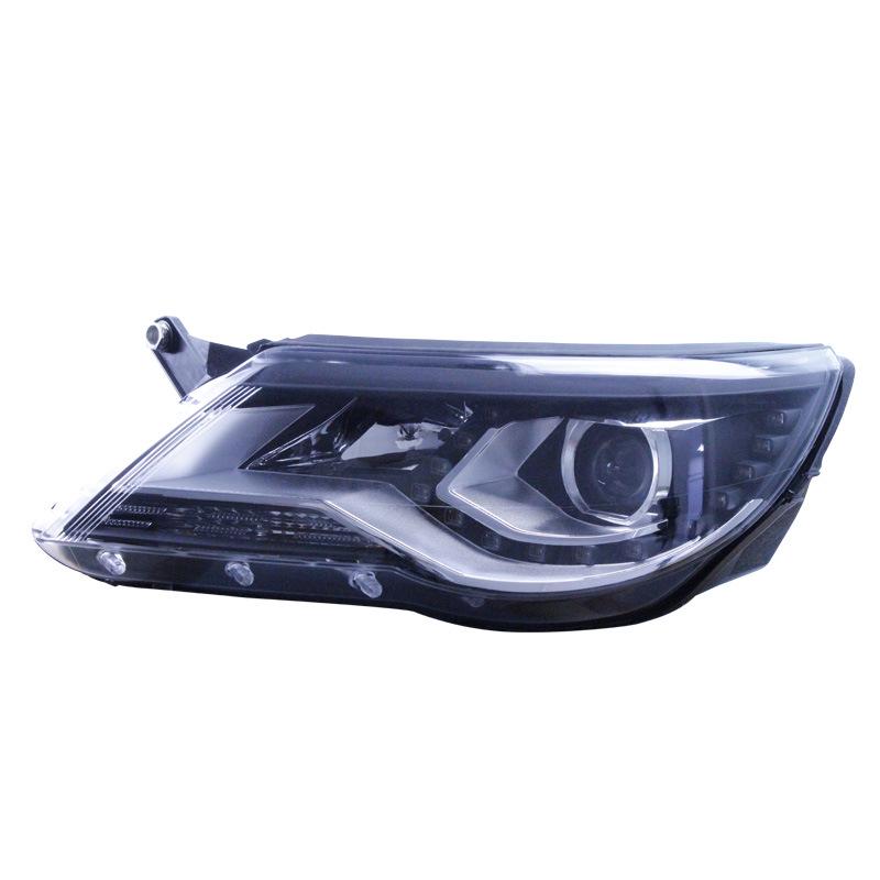 

Совместимая светодиодная биксеноновая проекторная фара для 12 моделей Volkswagen Tiguan VW Tiguan headlight set without light source