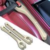 2PCS Car Seat Gap Filler Organizer, Car Seat Gap Organizer with Phone , Beige