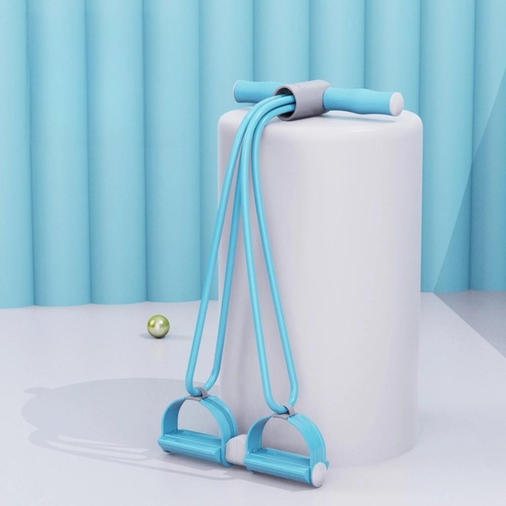 Multi-Function Resistance Bands with Handles Tummy Trainer New Tension Rope  Home Gym