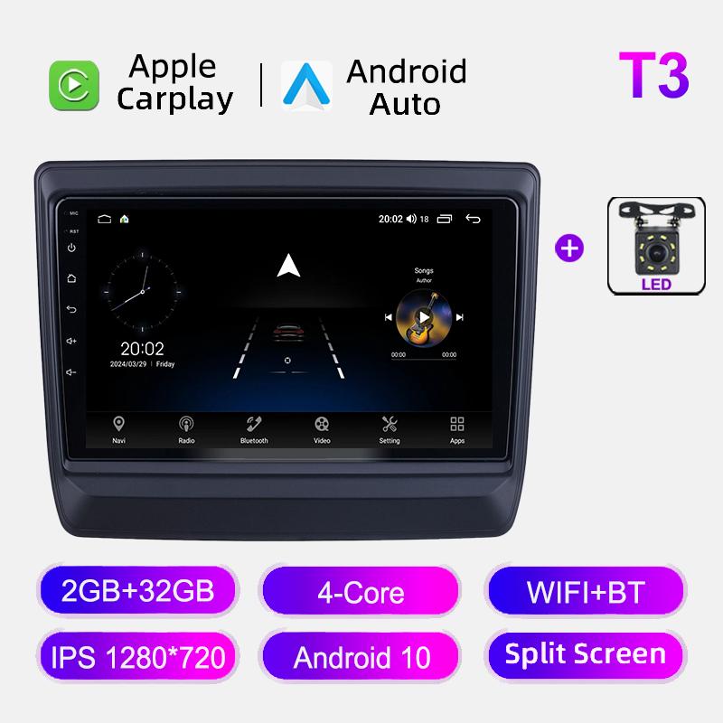 Carplay Android Car Radio For Isuzu DMAX 2020 2025 Navigation GPS Autoradio 4G WIFI Multimedia Video Player IPS Headunit Audio