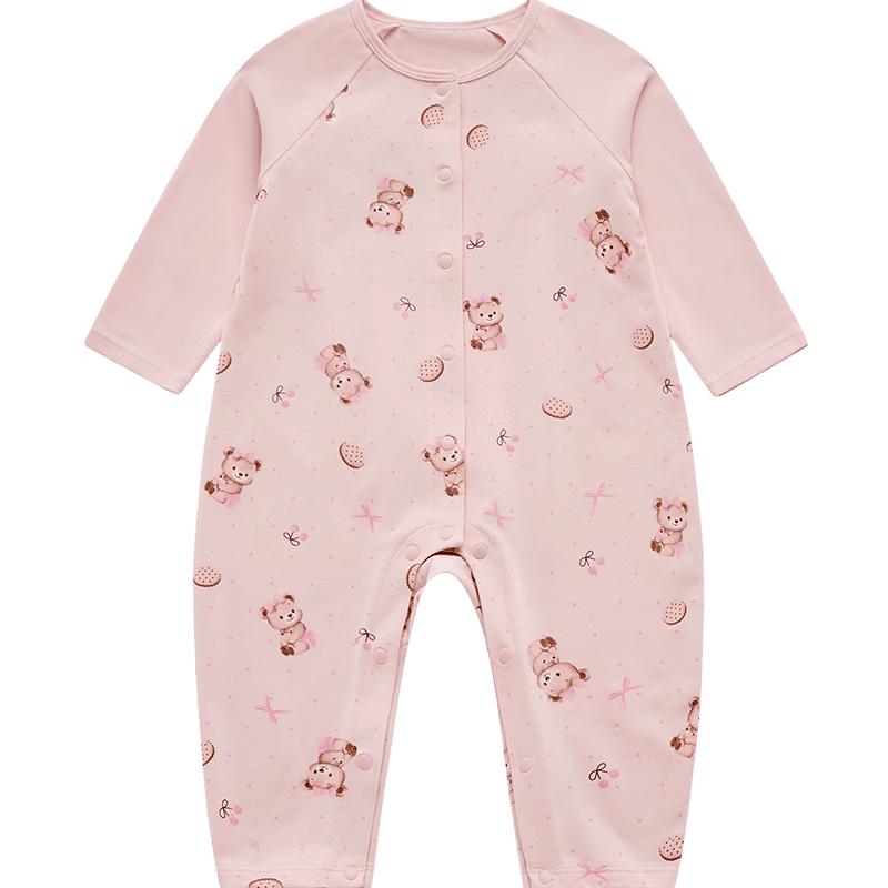 Labby Baby Unisex Long Sleeve Full-Open Summer Romper 73