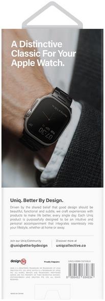 Uniq osta strap for apple watch 42/44/44/49mm black uniq-49mm-ostablk