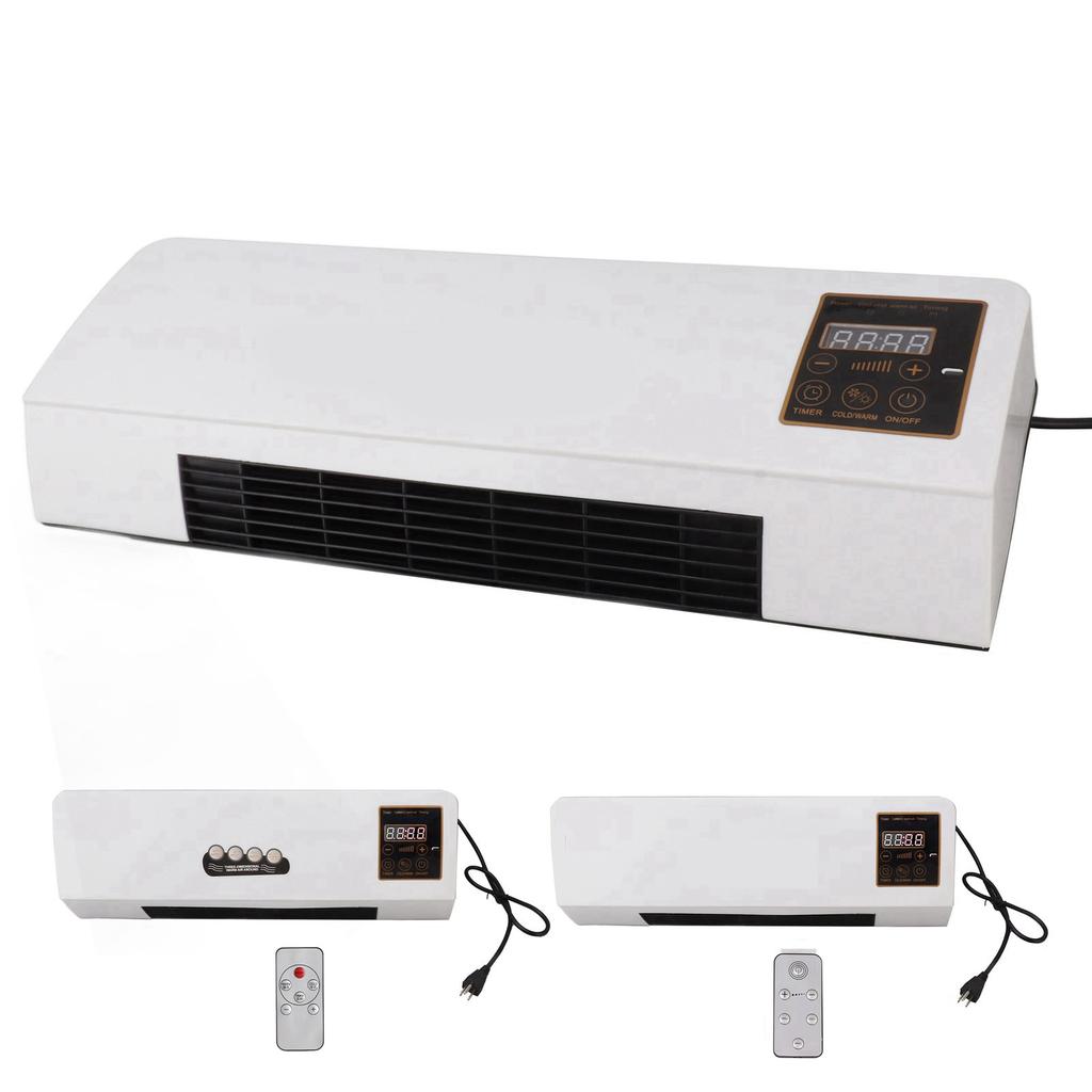Wall Mount Air Heater Wall Mounted Heating Machine Dual Use Highly Efficient Wide Angles Mobile Small Air Heater Wall Air Heater