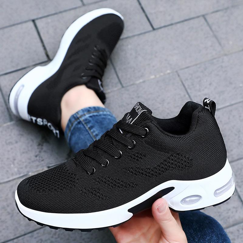 Plus Size Breathable Running Sports Shoes for Women Fashion Air Cushion Casual Sneakers Woman Lightweight Comfort Walking Shoes
