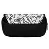 Pen Case Large Capacity 300D Polyester Smooth Zipper with Two Storage Layers for Pens Stationery Accessories for Classroom Use