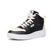 Anta Life Collection Slip Resistant Abrasion Resistant High top Skateboard Shoes Women's Black Pink 922038010-8