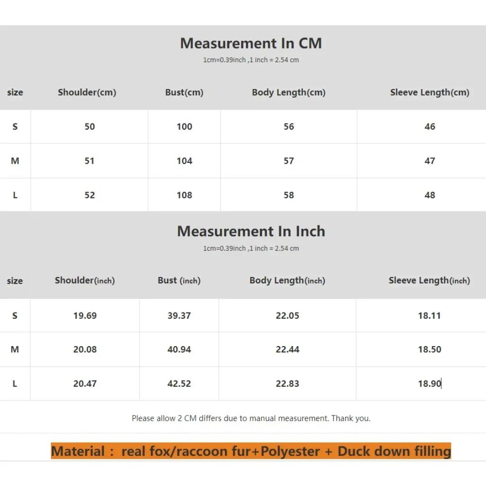 OFTBUY Fluffy Jacket Female Hooded White Duck Down Coat 2025 New Autumn Winter Top Clothing Women Tnick WarmReal Fox Fur Caot