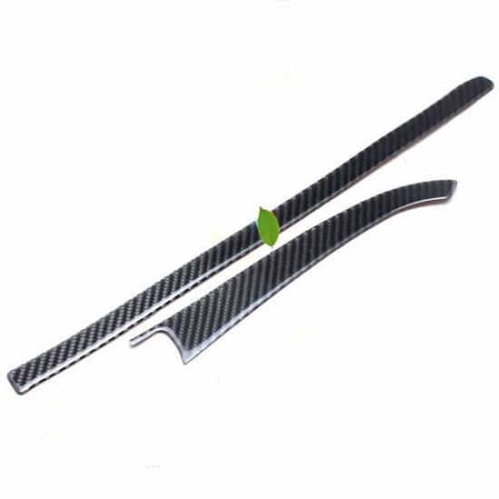 For BMW 3 4 Series GT 2013-2019 Real Carbon Fiber Co-Pilot Dashboard Strip Trim