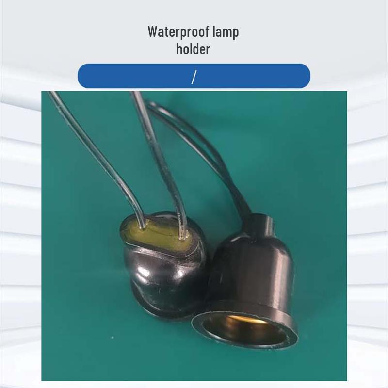 Bunter wasserdichter Lampenhalter mit Kern