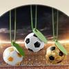 Football Shaped Hanging Air Freshener Long Lasting Fresh Scent Lovely Creative Design for Car Bedroom Bathroom Kids Gift