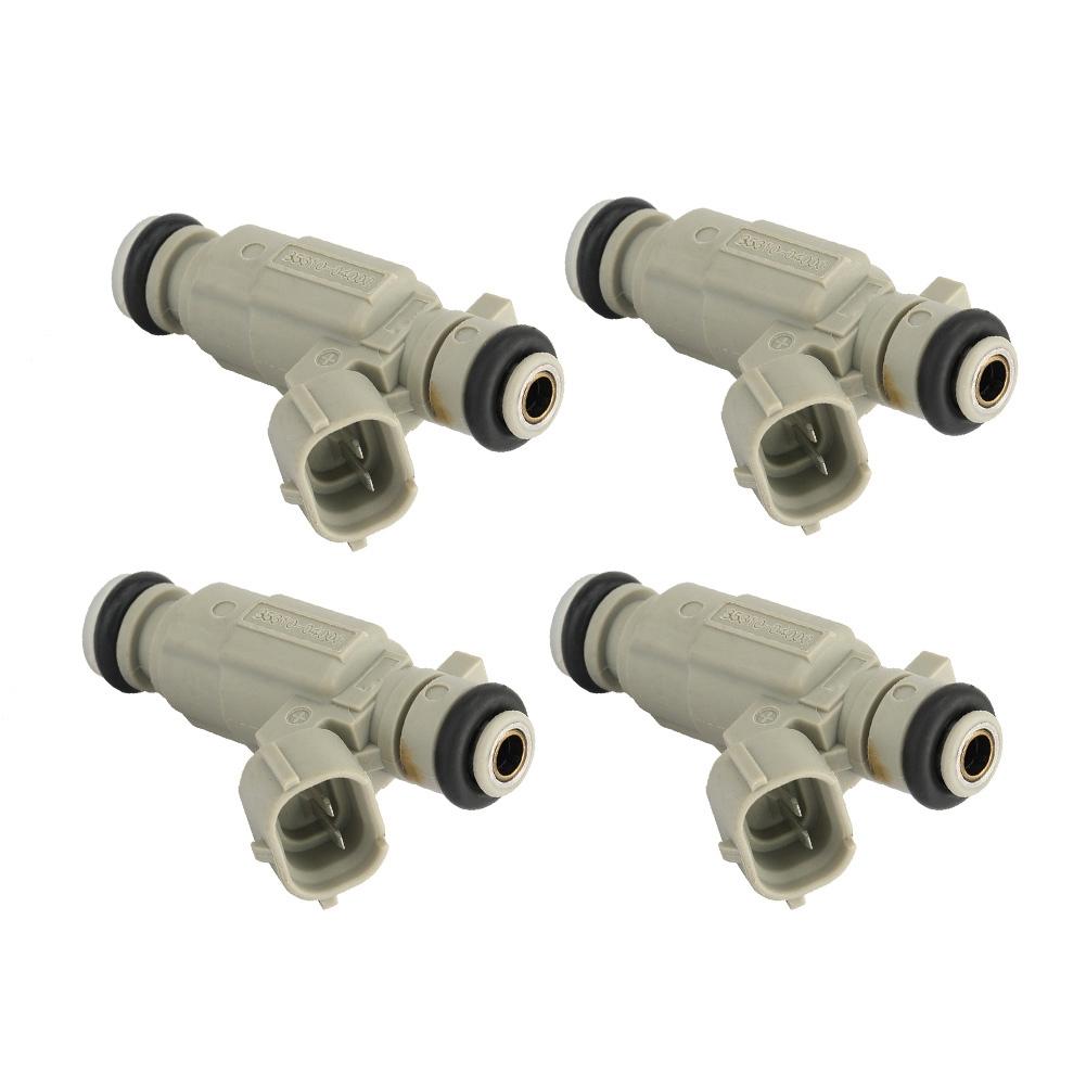 3531004000 4Pcs Fuel Injector Nozzles for Hyundai I10 2016 Kia Picanto Mk2 1.0L